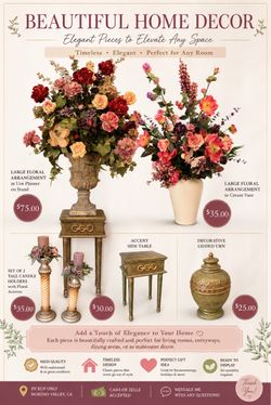 Flower arrangements decor