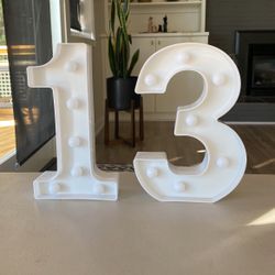 Light Up Numbers 