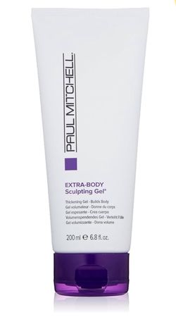 Paul Mitchell Extra-Body Sculpting Gel, Thickens + Builds Body, For Fine Hair