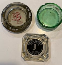 Vintage ashtrays