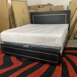 $699 Brand New King Bed Frame With Mattress (read description below)