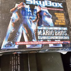 1993 SKYBOX SUPER MARIO BROTHERS THE MOVIES TRADING CARD SEALED BOX