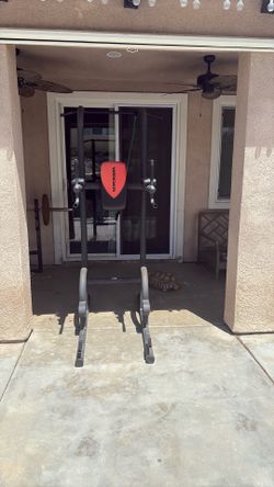 Pull-ups and dip station