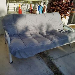 Full size futon with mattress and cover