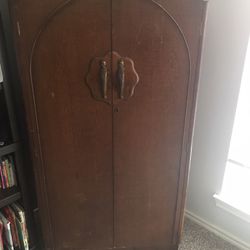 Antique Armoire, Good For Kids Room