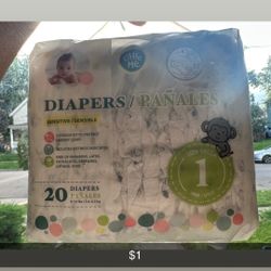 New size 1 Diapers 