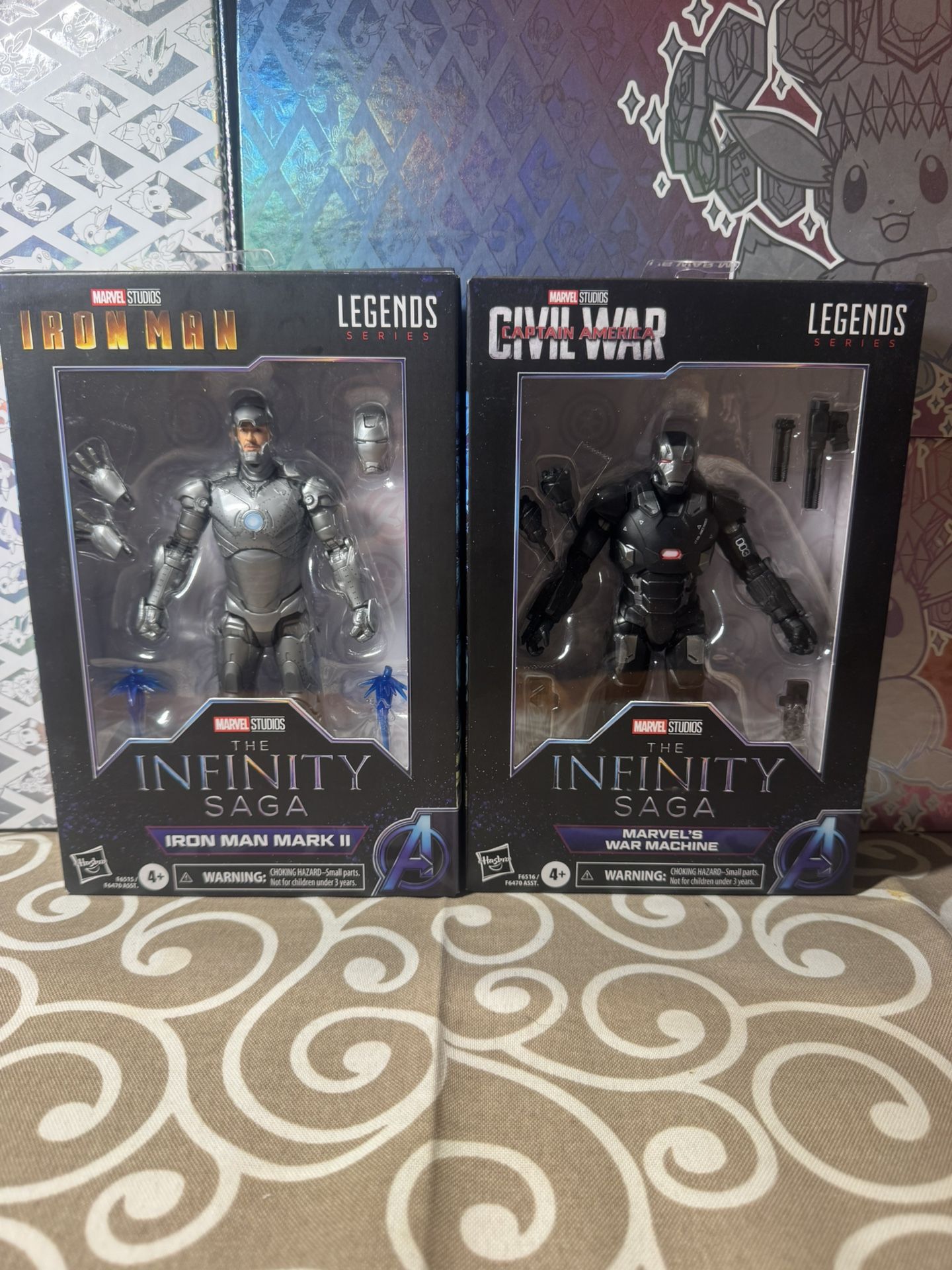 Marvel Legends iron man and war machine lot