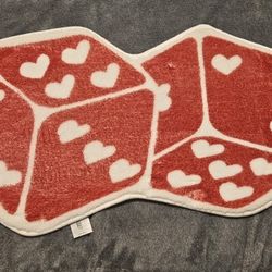 Dice Hearts Rug