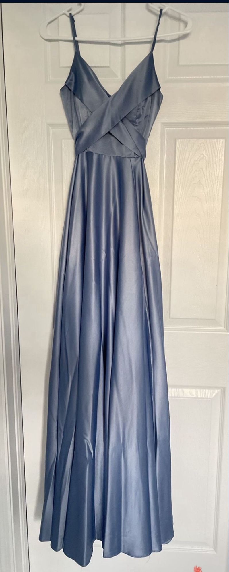 Light Blue Gown Dress