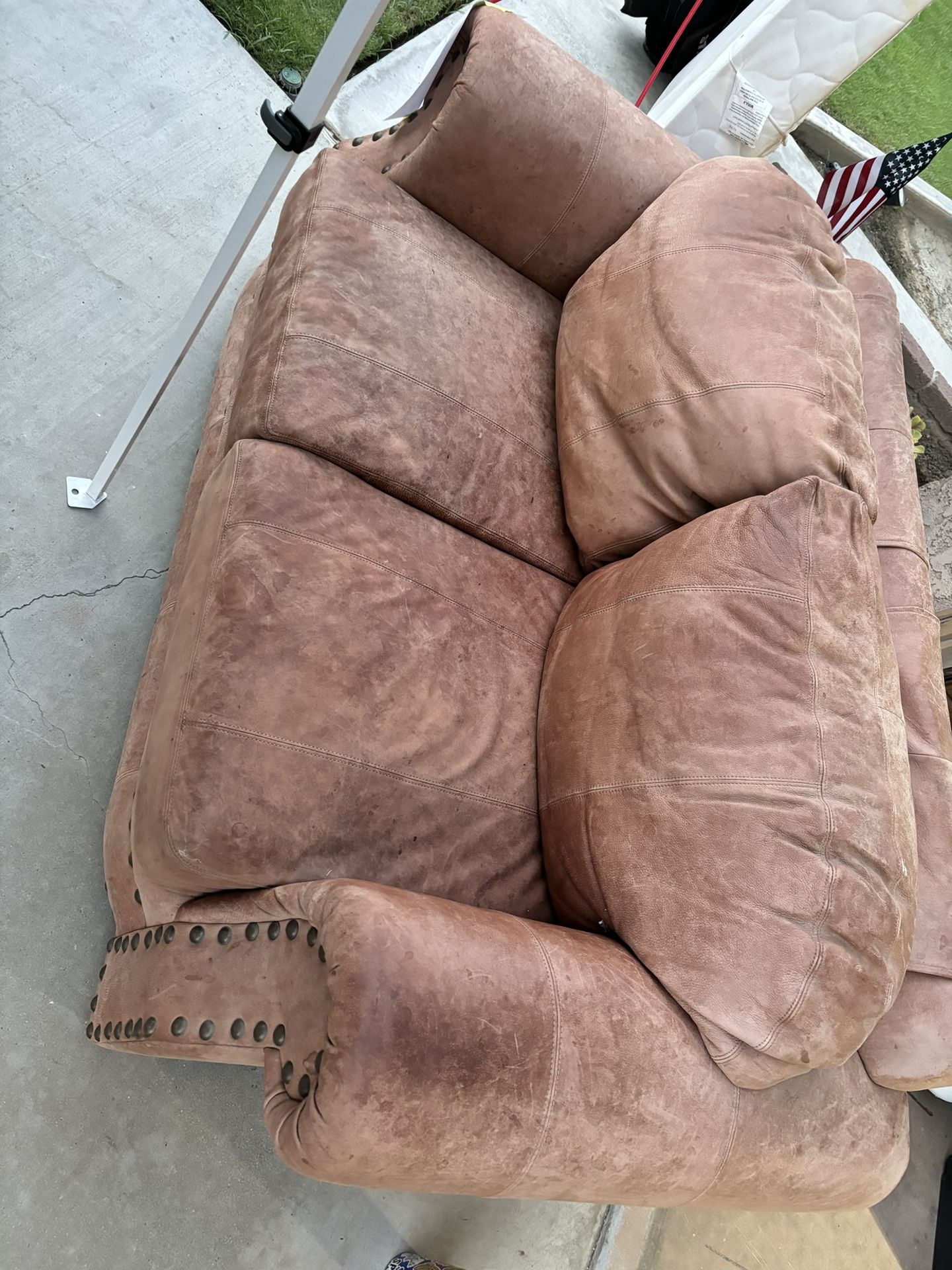 Leather Couch