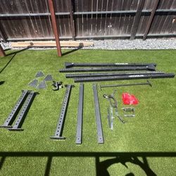 Rogue Monster Lite Rack + Titan Lat Pull Down Machine 