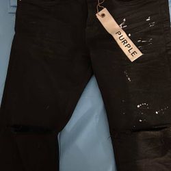 Purple Jeans Size 30