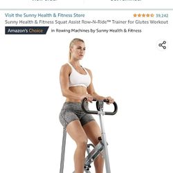 Sunny Row-n-ride  Glutes Machine 