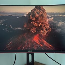 AOC 24 Inch Curved FHD 144Hz Gaming Monitor