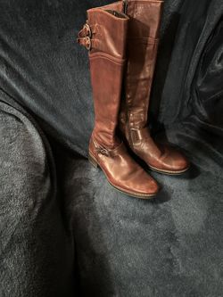 Aldo Burgundy Maroon Leather Boots 7.5 OBO