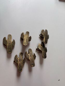 Cactus napkin rings