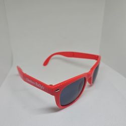 Foldable Sunglasses Red Checkers / Rally's Promotional - Small Size