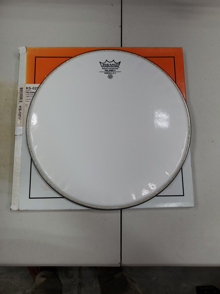 Remo 14" Smooth White Falam II Drum Head