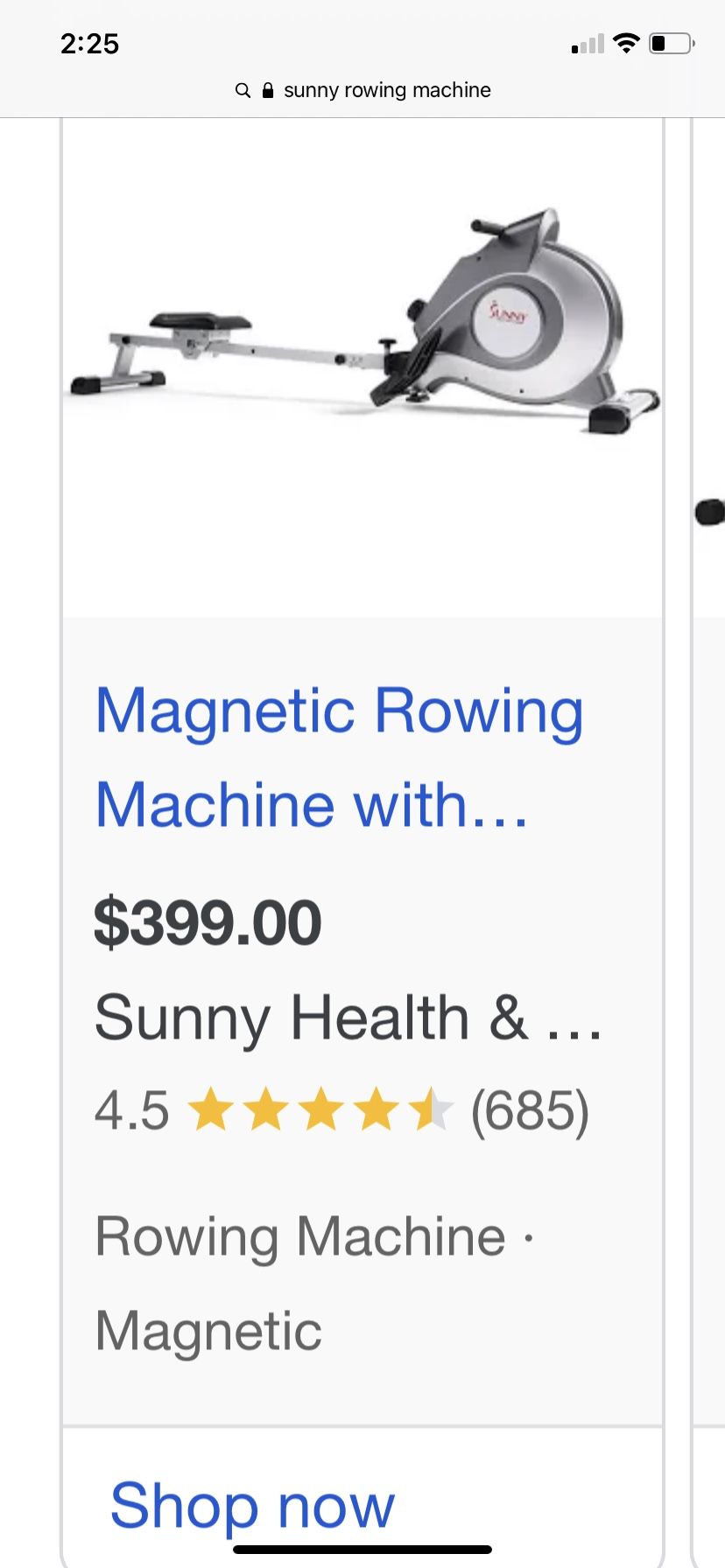 Rowing Machine
