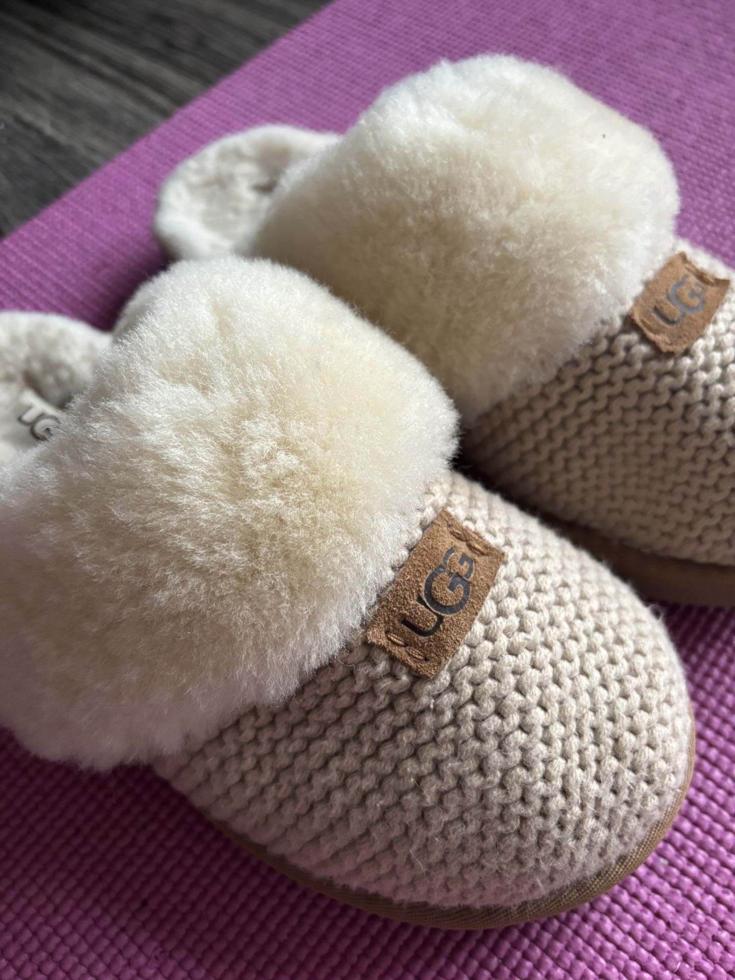 UGG Cozy Knit Slippers 