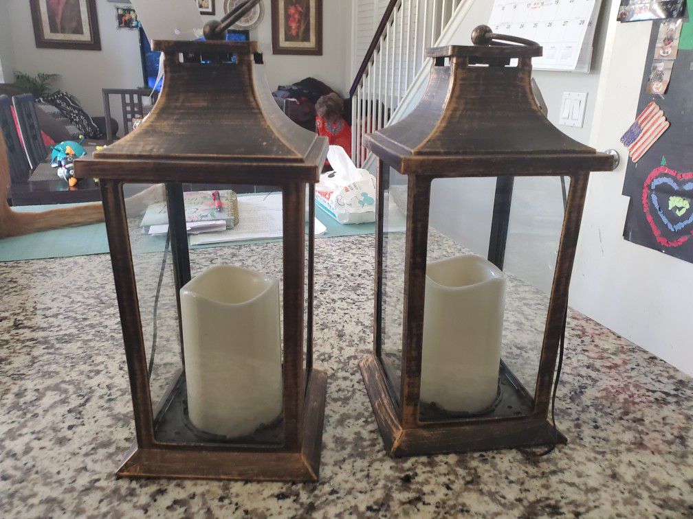 2 lanterns. Both for $10