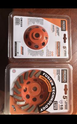 5” Diamond cup wheel