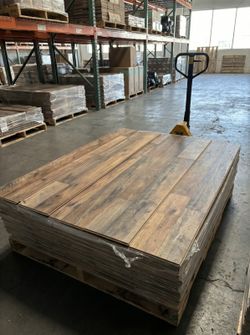 $0.75/sqft - Rustic Oak Luxury Laminate Floors