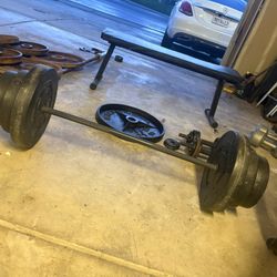 90 Lbs Total With Bar