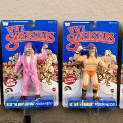 WWE WWF LJN Series 2 Complete Set NEW In Hand Stone Cold Ultimate Warrior Classic Retro Figures