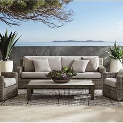 Member's Mark Halstead XL 4-Piece Seating Set- COVERS INCLUDED