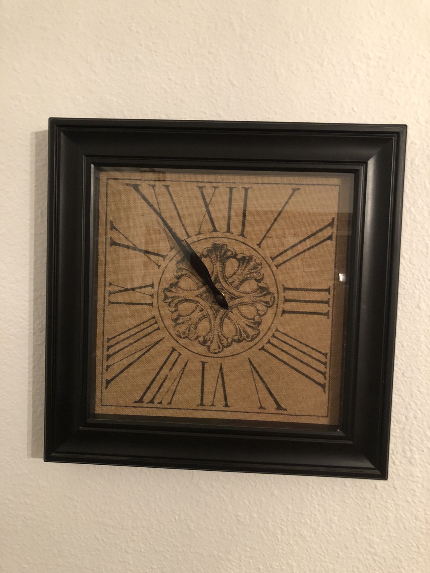 Nice squared clock