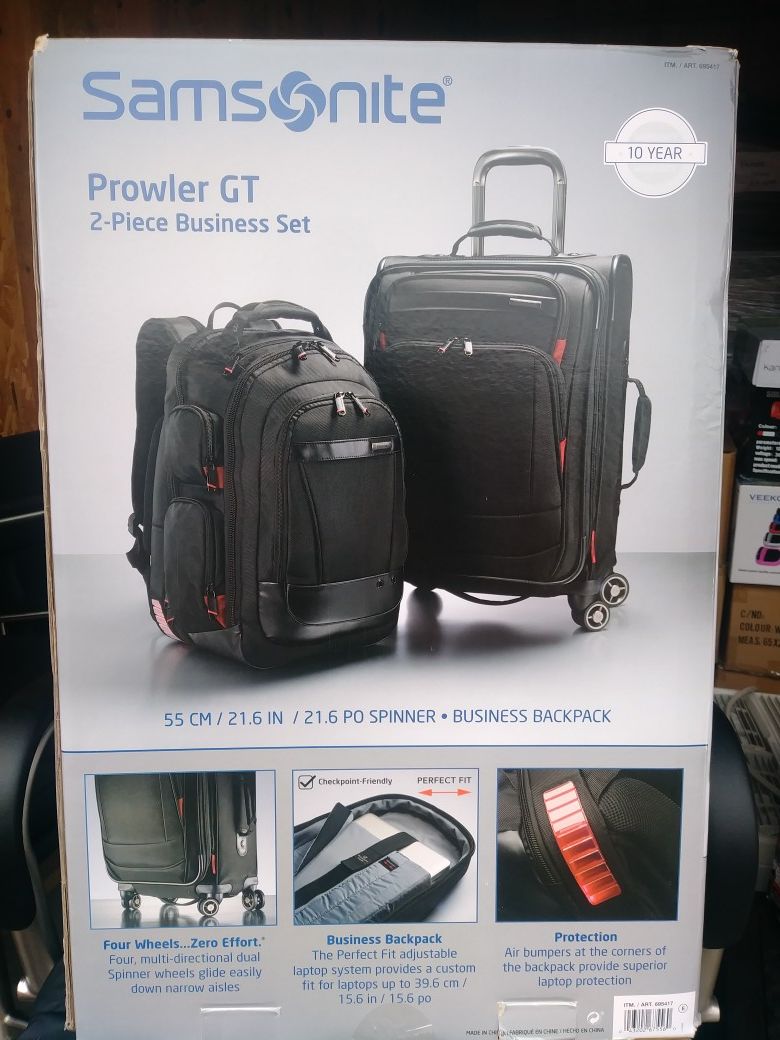 Sampsonite Prowler GT Luggage New