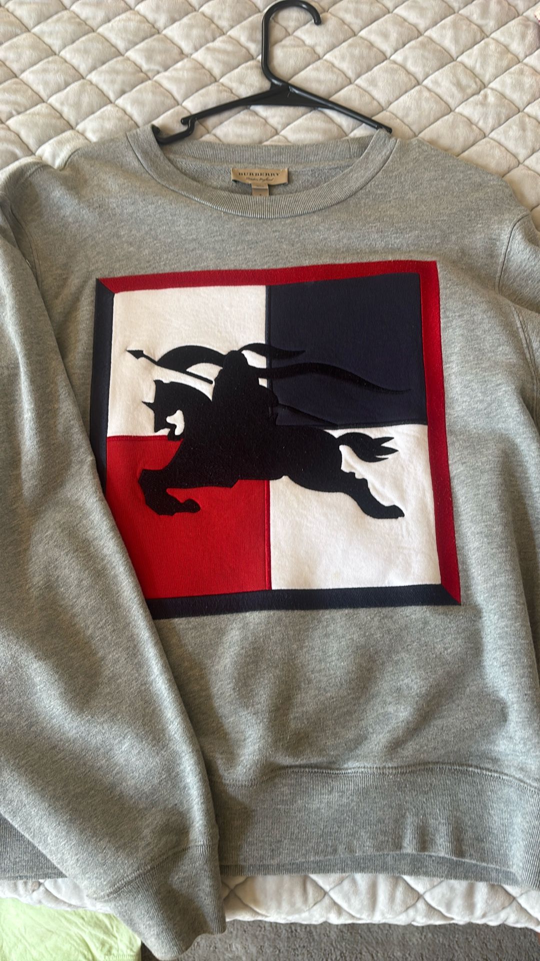 VINTAGE BURBERRY CREW NECK SWEATER