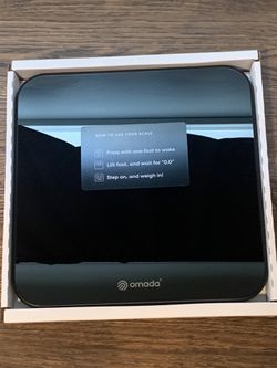 Brand New Omada Digital Scale With 4 AAA Batteries 