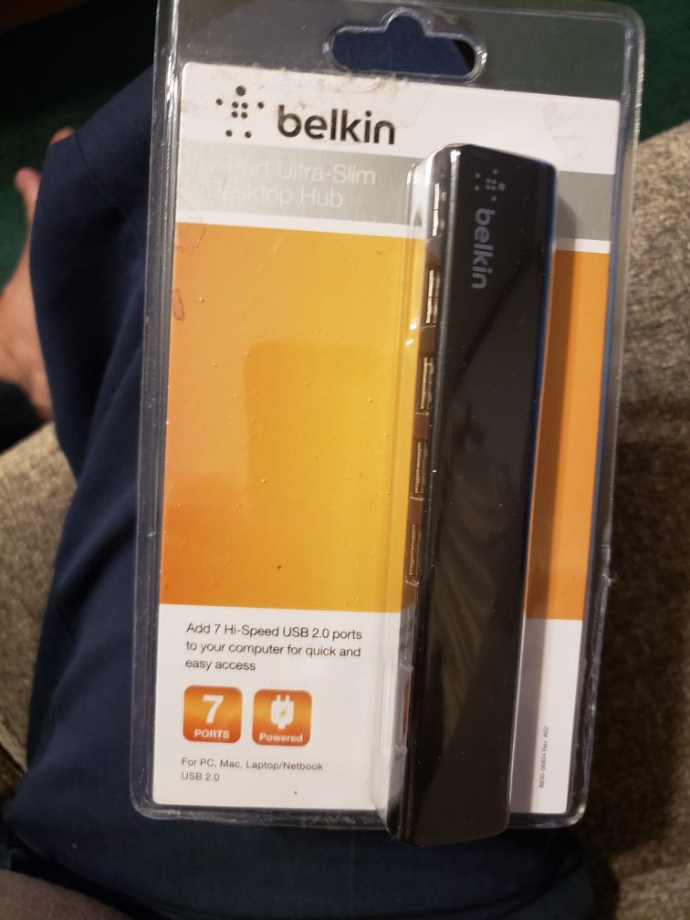 Belkin 7 port slim desktop hub