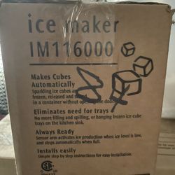 Frigidaire ice maker. New in box