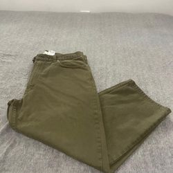 Levis Relaxed Fit 550 Army Olive Green Jeans Adult Mens Size 36x29