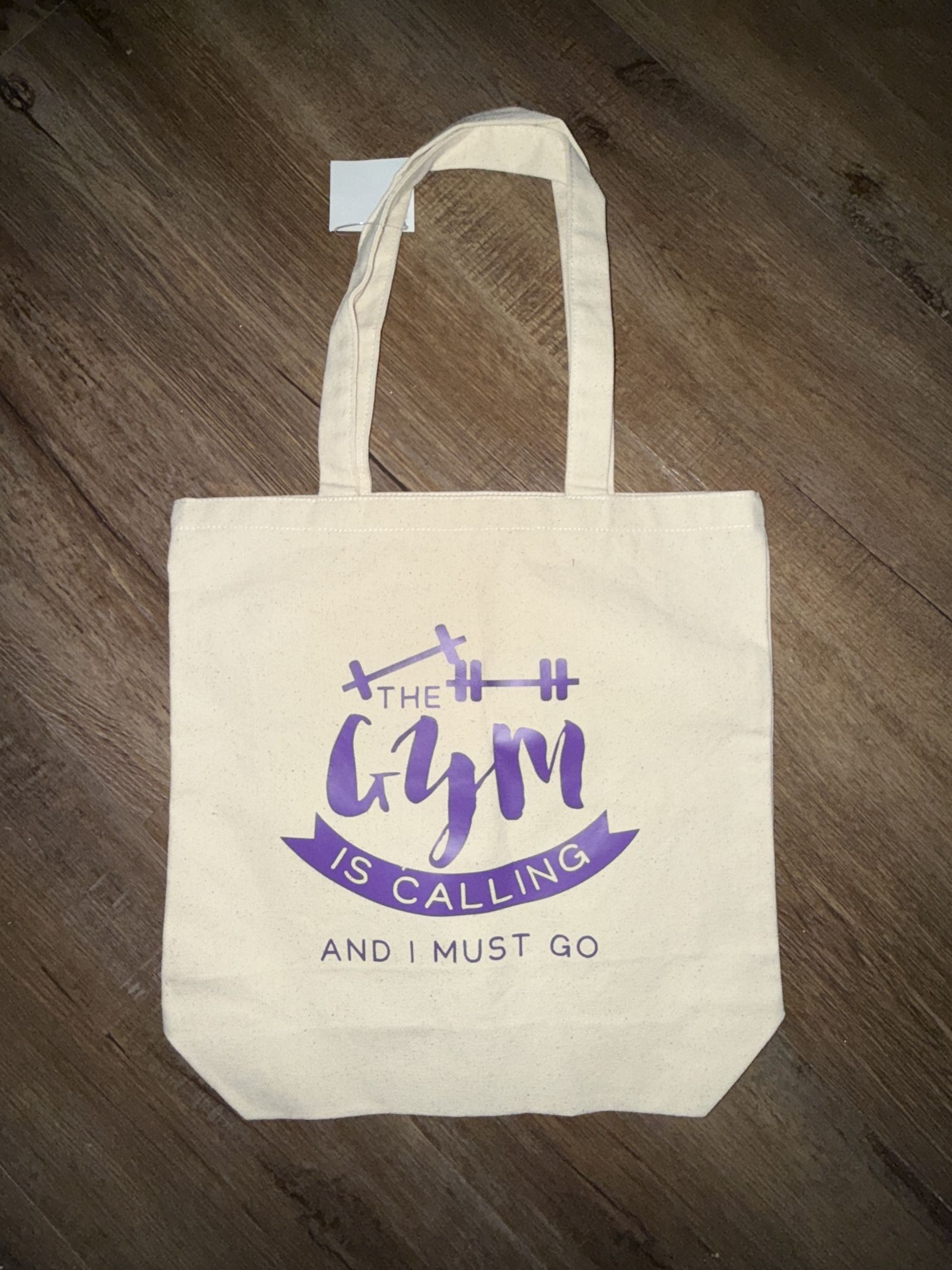 Gym Is Calling Tote Bag