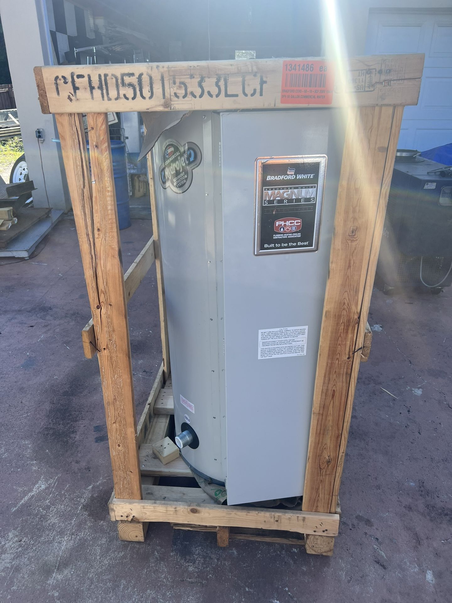 ElectriFLEX HD™ 50 gal Commercial 15kW 3-Element Commercial Electric Water Heater