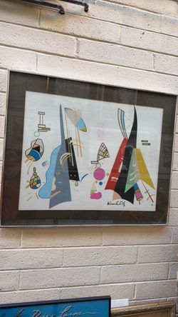 Mid Century listed artist 34 by 28