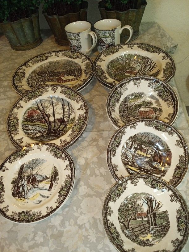 Johnson Brothers "Friendly Village" 16 pc Set