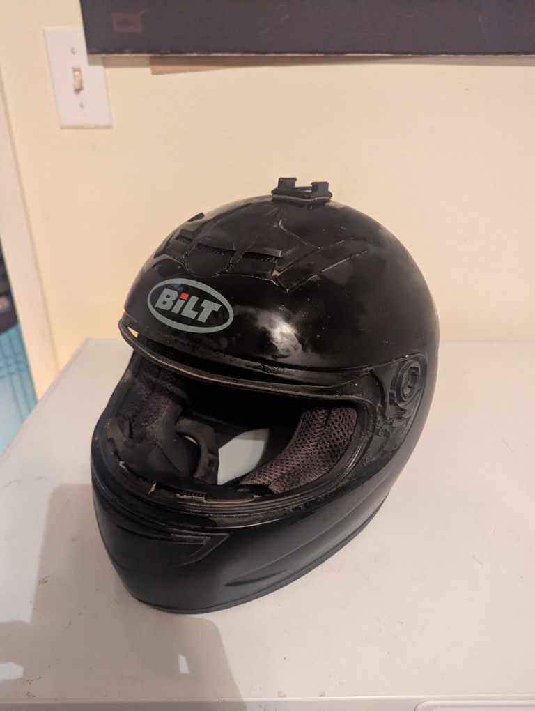 Small Men's BILT Motorcycle Helmet