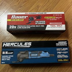Hercules BAUER 20V Brushless Cordless Variable Speed each one 30$
