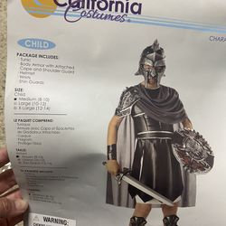 Kids Halloween Gladiator Costume 