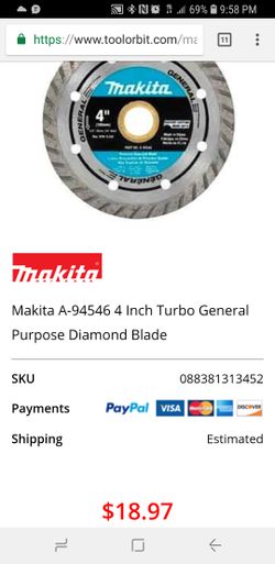 General purpose premium turbo rim diamond blade