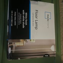 Brand New Floor Lamp In Box