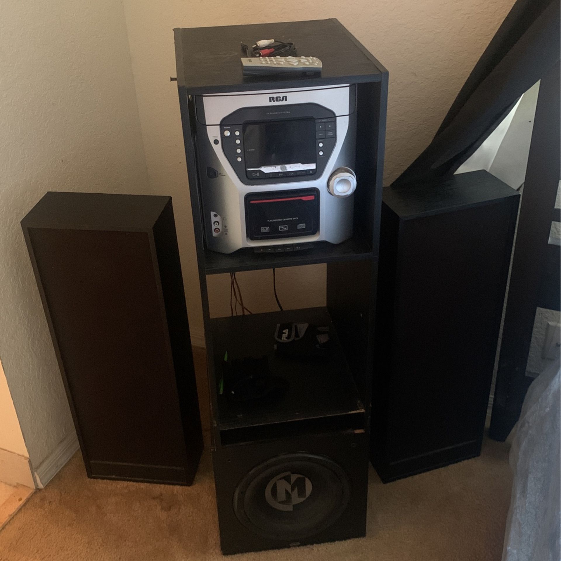 Complete home entertainment system