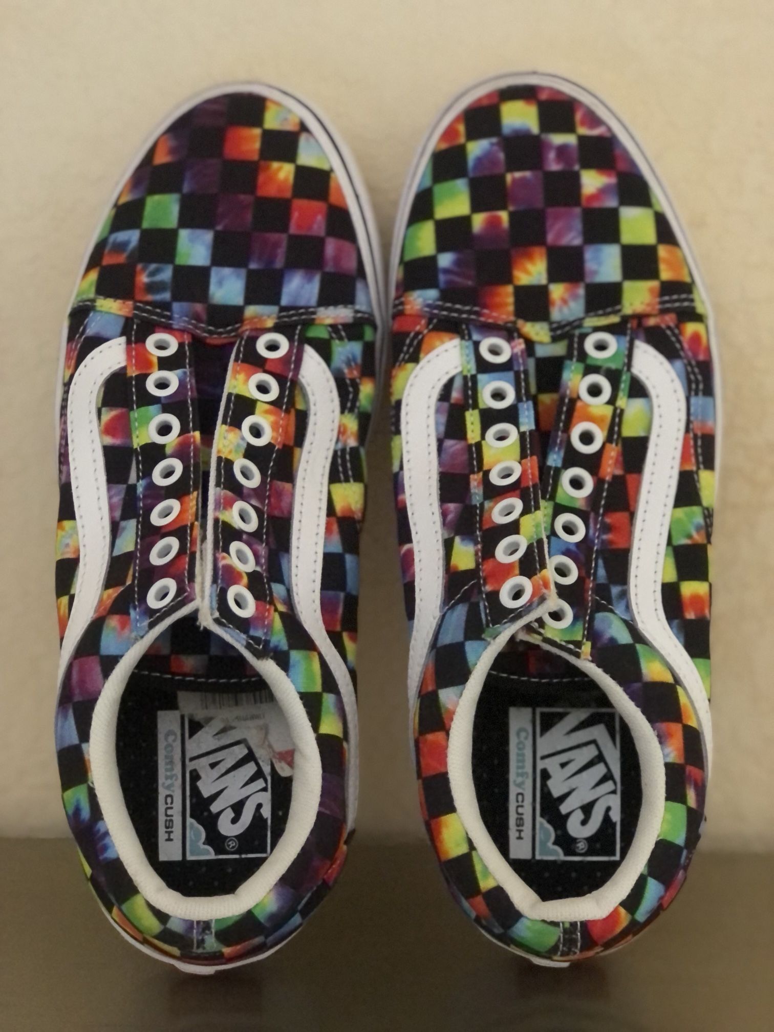 Tye Die Checkered VANS