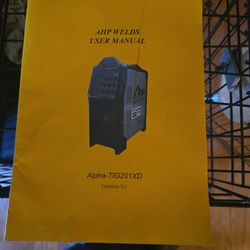 AHP Alpha tig Welder