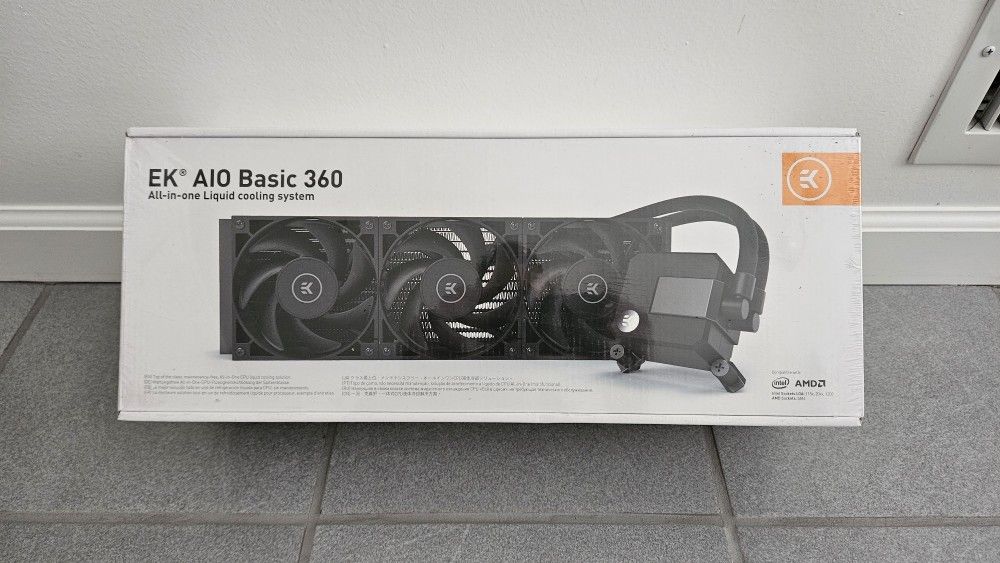 EK AIO Basic CPU Water Cooler 360mm